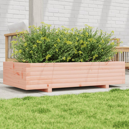 Utendørs Blomsterkasse Plantekasse Tre 110x60x26,5 cm heltre douglasgran