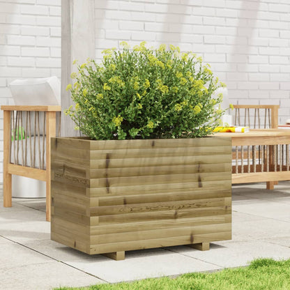 Plantekasse 70x40x49,5 cm impregnert furu