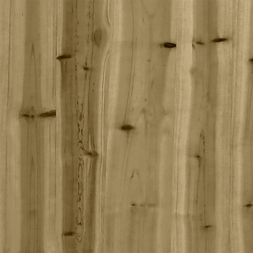Plantekasse 70x40x49,5 cm impregnert furu