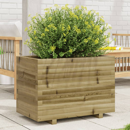 Plantekasse 70x40x49,5 cm impregnert furu