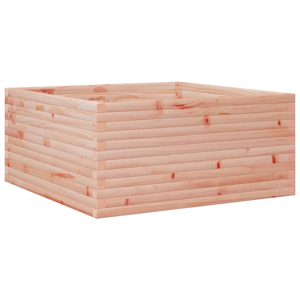 Utendørs Blomsterkasse Plantekasse Tre 100x100x46 cm heltre douglasgran