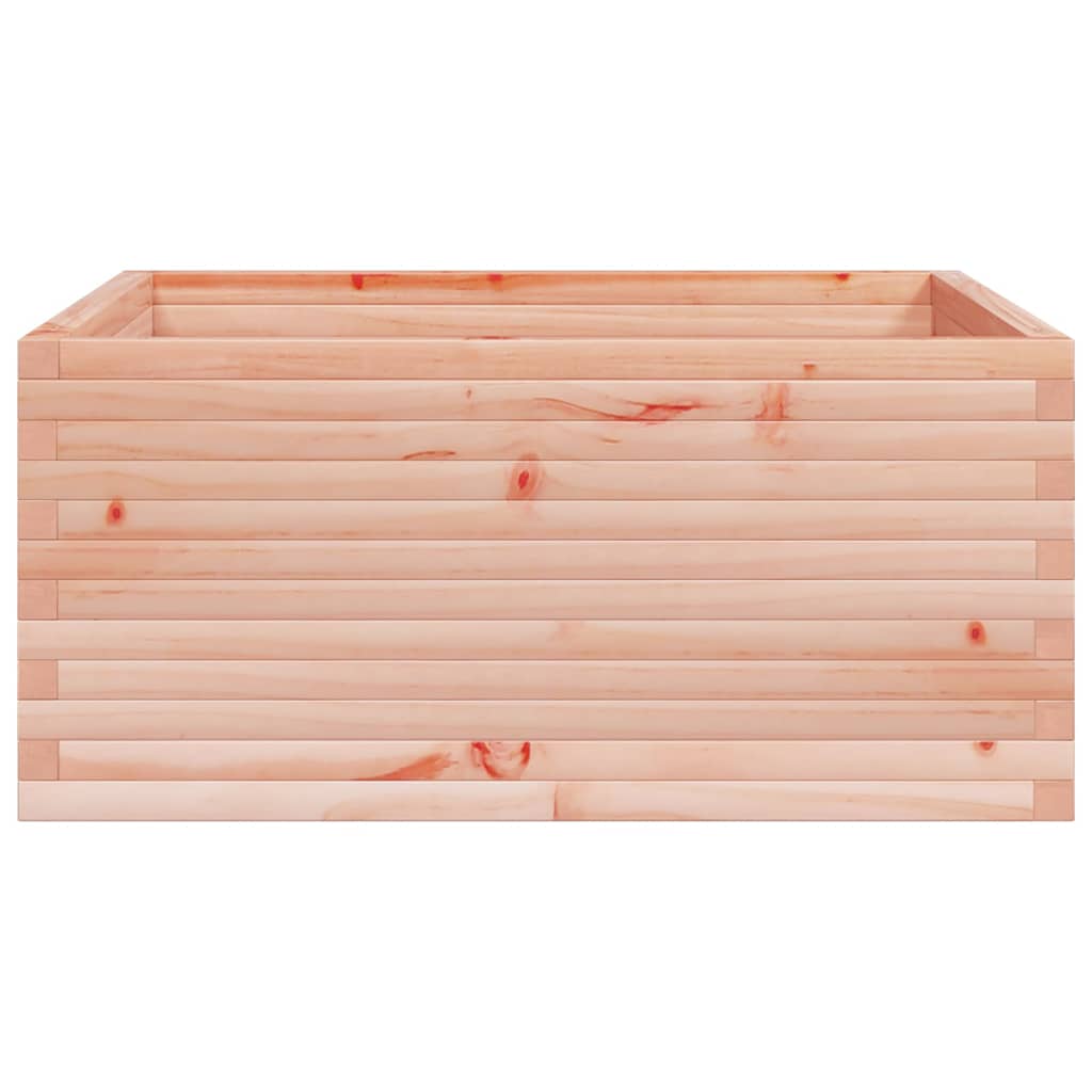 Utendørs Blomsterkasse Plantekasse Tre 100x100x46 cm heltre douglasgran