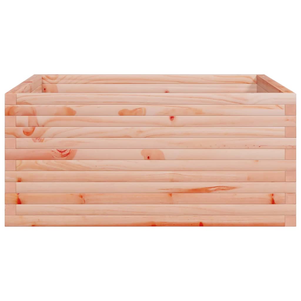 Utendørs Blomsterkasse Plantekasse Tre 100x100x46 cm heltre douglasgran