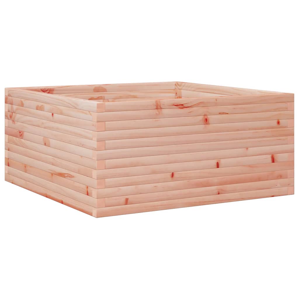 Utendørs Blomsterkasse Plantekasse Tre 100x100x46 cm heltre douglasgran