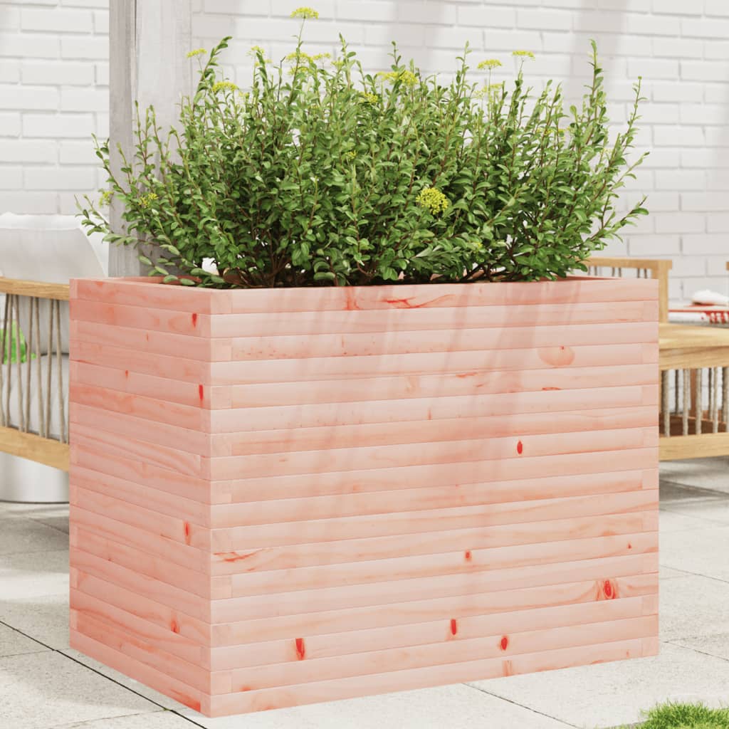 Utendørs Blomsterkasse Plantekasse Tre 90x60x68,5 cm heltre douglasgran