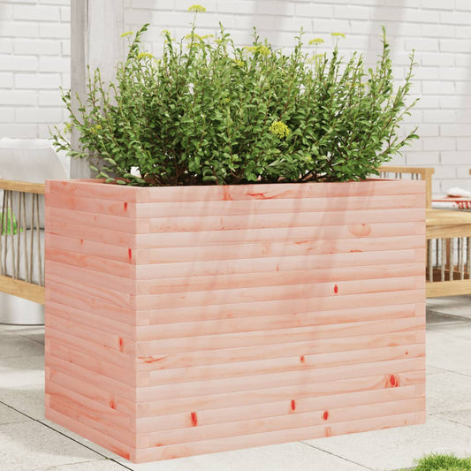 Utendørs Blomsterkasse Plantekasse Tre 90x60x68,5 cm heltre douglasgran