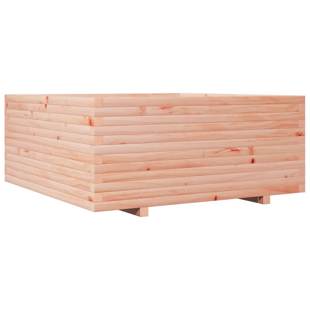 Utendørs Blomsterkasse Plantekasse Tre 110x110x49,5 cm heltre douglasgran