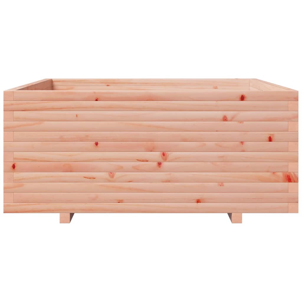Utendørs Blomsterkasse Plantekasse Tre 110x110x49,5 cm heltre douglasgran