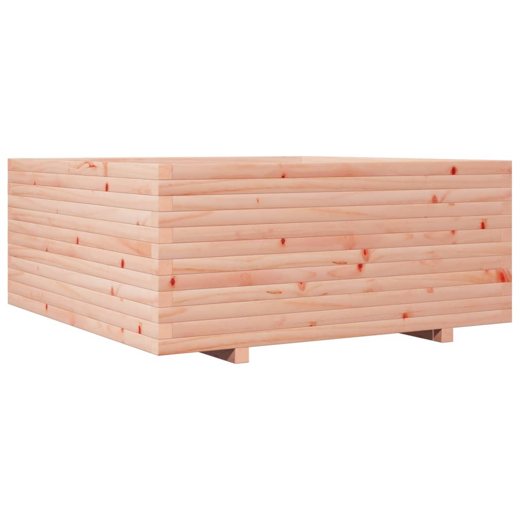 Utendørs Blomsterkasse Plantekasse Tre 110x110x49,5 cm heltre douglasgran