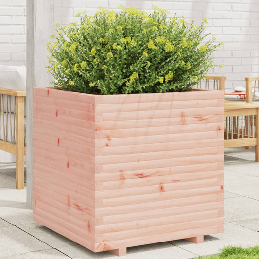 Utendørs Blomsterkasse Plantekasse Tre 70x70x72,5 cm heltre douglasgran