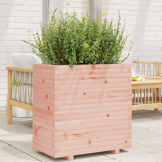 Utendørs Blomsterkasse Plantekasse Tre 70x40x72 cm heltre douglasgran
