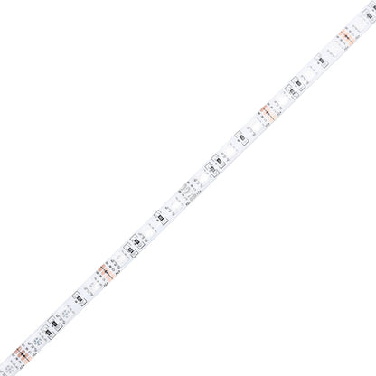 Sidebord Hvit LED 40x40x30 cm