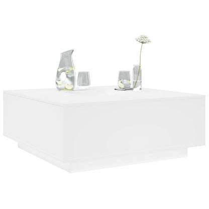 Salongbord Sofabord Hvit 100x100x40 cm