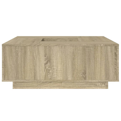 Salongbord Sofabord Sonoma Eik 100x100x40 cm