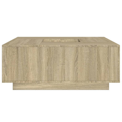 Salongbord Sofabord Sonoma Eik 100x100x40 cm
