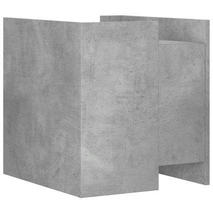 Nattbord Sengbord Betonggrå 45x50x50 cm