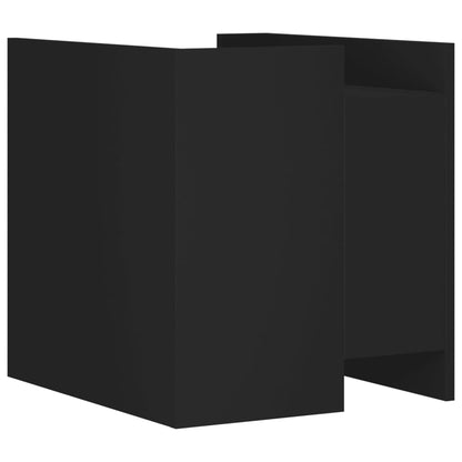 Nattbord Sengbord Svart 45x50x50 cm