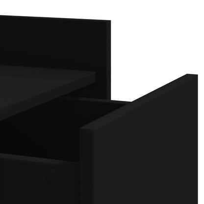 Nattbord Sengbord Svart 45x50x65 cm
