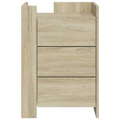Nattbord Sengbord Sonoma Eik 45x50x65 cm