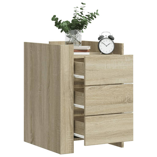 Nattbord Sengbord Sonoma Eik 45x50x65 cm
