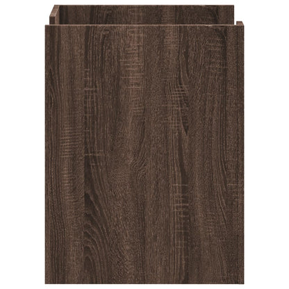 Nattbord Sengbord Brun Eik 45x50x65 cm
