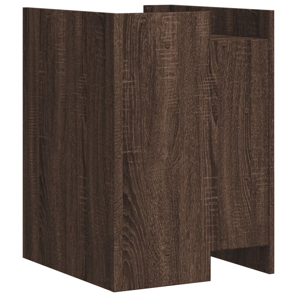 Nattbord Sengbord Brun Eik 45x50x65 cm
