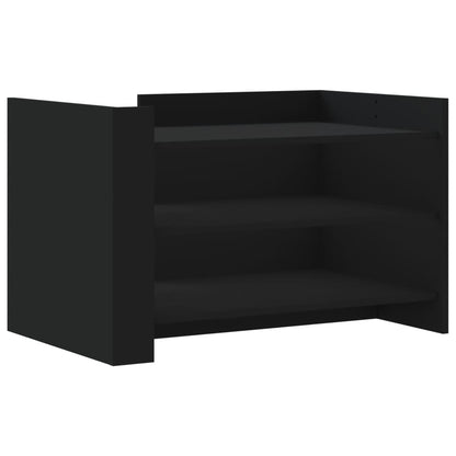 Salongbord Sofabord Svart 80x50x50 cm