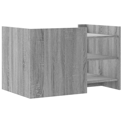 Salongbord Sofabord Sonoma Grå 80x50x50 cm