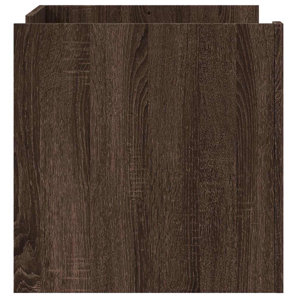 Salongbord Sofabord Brun Eik 80x50x50 cm