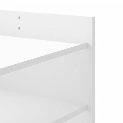 Salongbord Sofabord Hvit 100x50x50 cm
