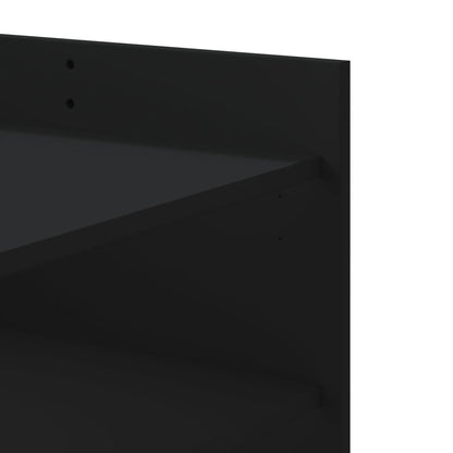 Salongbord Sofabord Svart 100x50x50 cm