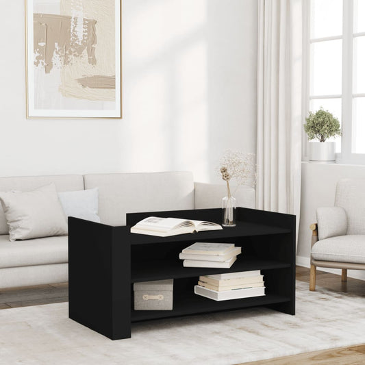Salongbord Sofabord Svart 100x50x50 cm