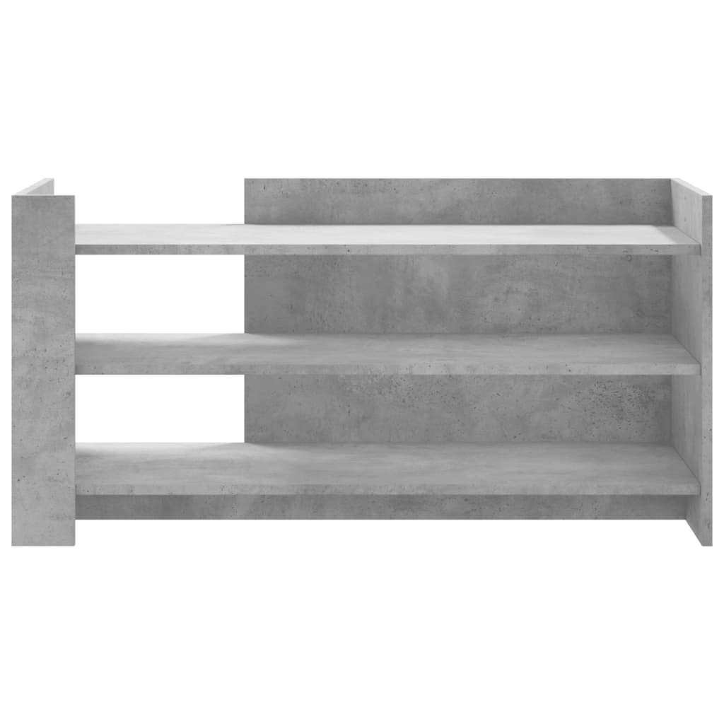 Salongbord Sofabord Betonggrå 100x50x50 cm