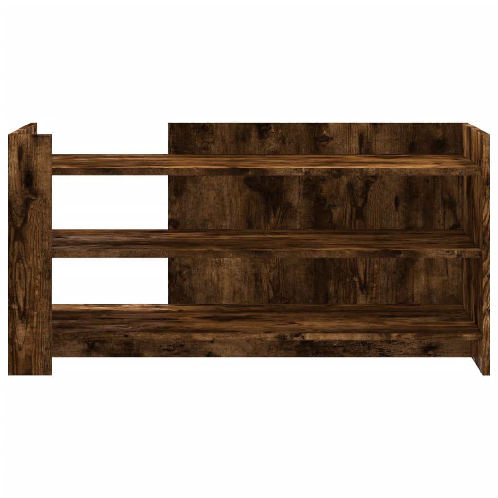 Salongbord Sofabord Røkt Eik 100x50x50 cm