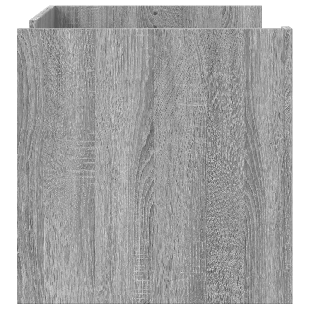 Salongbord Sofabord Sonoma Grå 100x50x50 cm