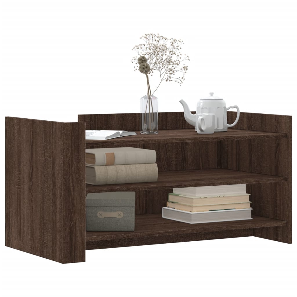 Salongbord Sofabord Brun Eik 100x50x50 cm