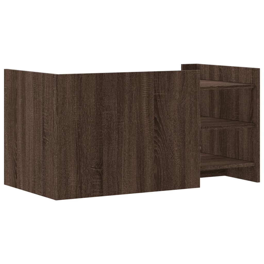 Salongbord Sofabord Brun Eik 100x50x50 cm