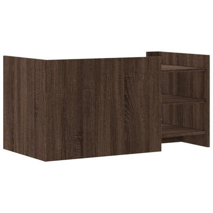 Salongbord Sofabord Brun Eik 100x50x50 cm