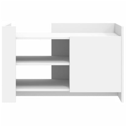 Salongbord Sofabord Hvit 80x50x50 cm