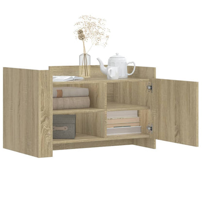Salongbord Sofabord Sonoma Eik 80x50x50 cm