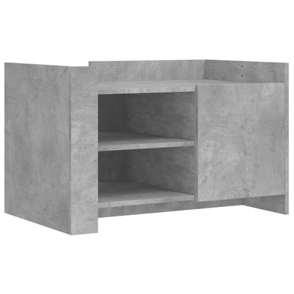 Salongbord Sofabord Betonggrå 80x50x50 cm
