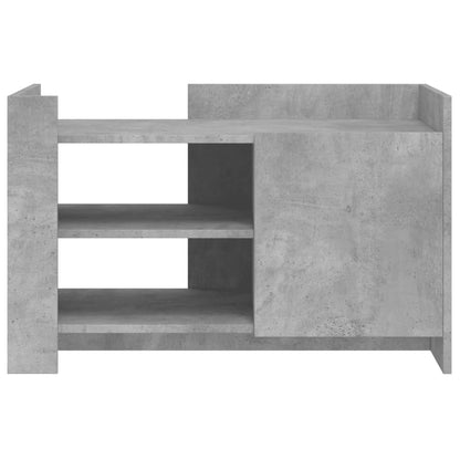 Salongbord Sofabord Betonggrå 80x50x50 cm