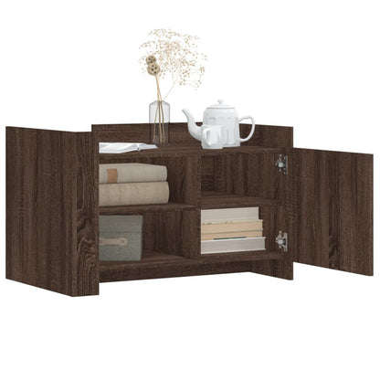 Salongbord Sofabord Brun Eik 80x50x50 cm