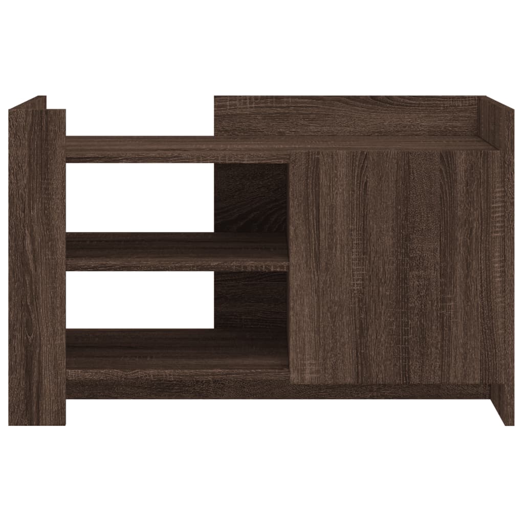 Salongbord Sofabord Brun Eik 80x50x50 cm