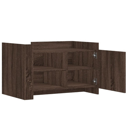 Salongbord Sofabord Brun Eik 80x50x50 cm