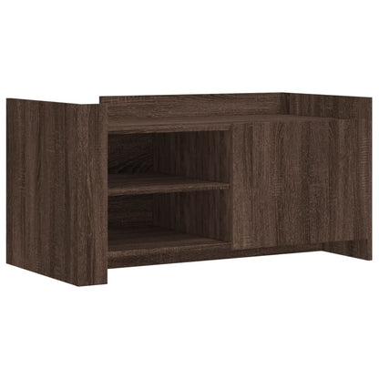 Salongbord Sofabord Brun Eik 100x50x50 cm