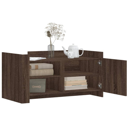 Salongbord Sofabord Brun Eik 100x50x50 cm