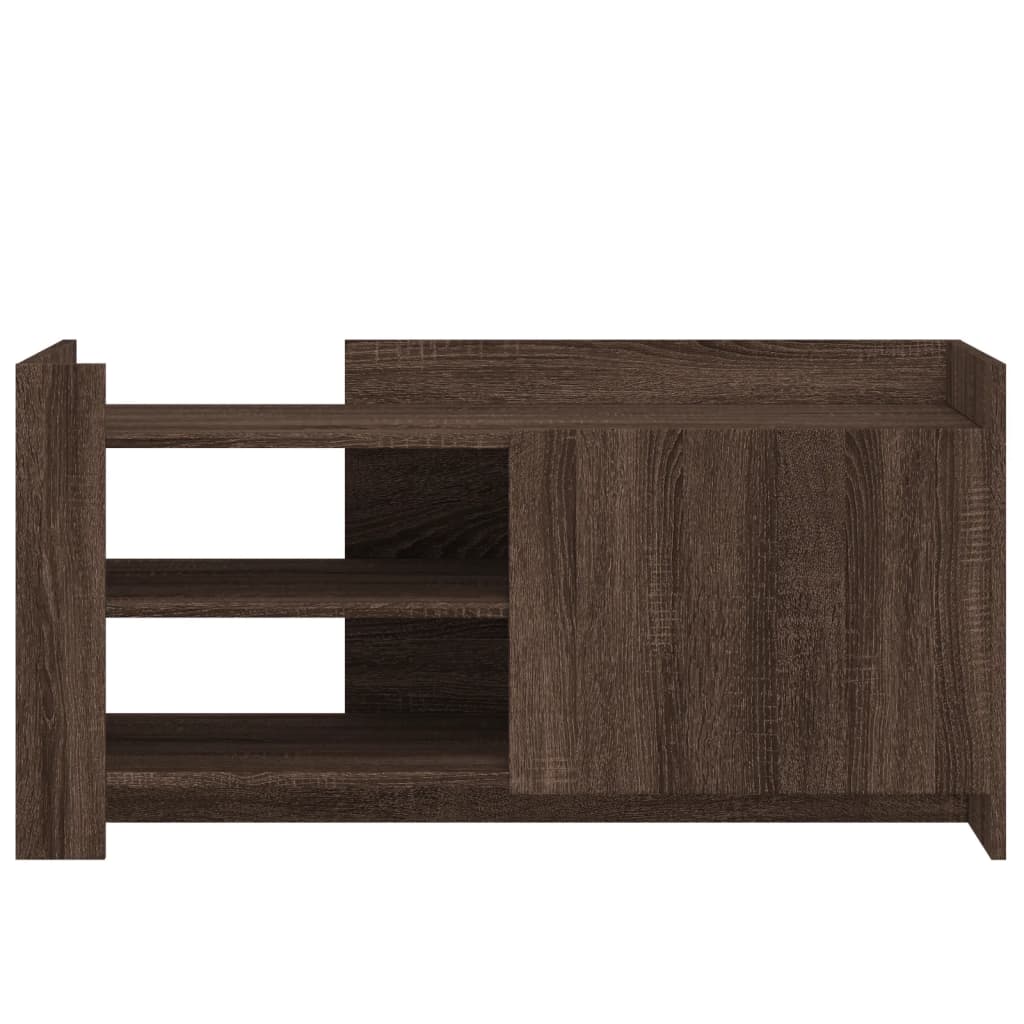Salongbord Sofabord Brun Eik 100x50x50 cm
