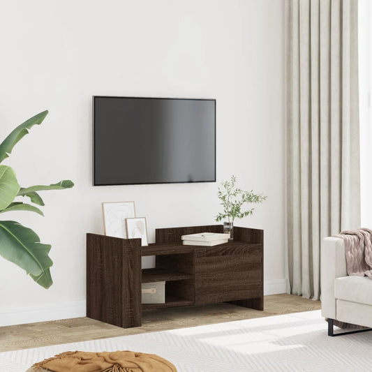 TV-Møbel Brun Eik TV-benk 80x35x40 cm