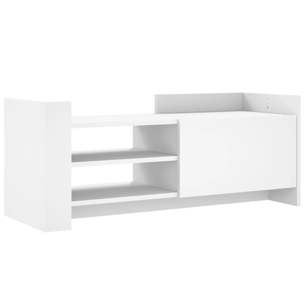 TV-Møbel Hvit TV-benk 100x35x40 cm